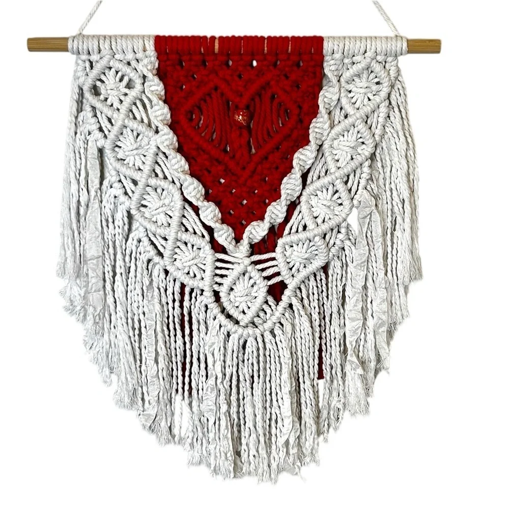 Handmade Boho Macrame Wall Hanging.‎ New - Picture 2 of 3